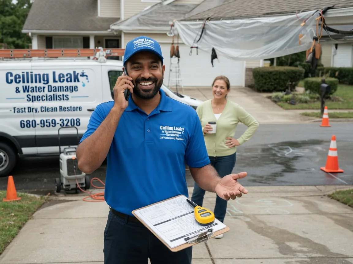 Ceiling Leak Cleanup Virgilina, VA FAQs